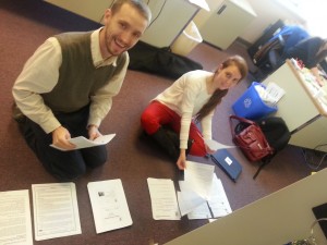 Preparing for the trainings...