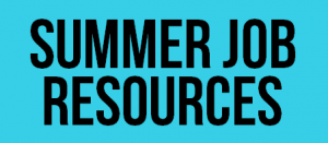 Summer Job Resources