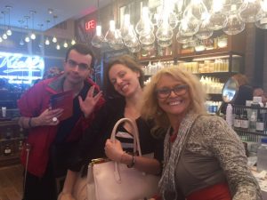 Evan Gabovitch, PYD's MLK Summer Scholar, posing with Nicole Malo and Regina Snowden