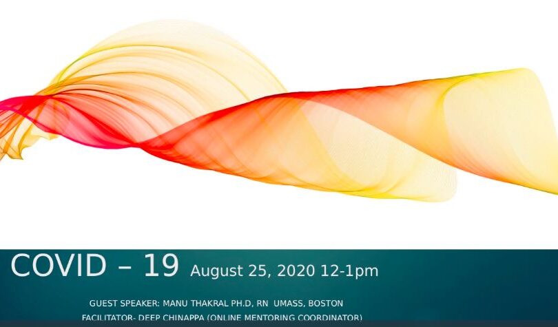 COVID-19 webinar, guest speaker Manu Thakral