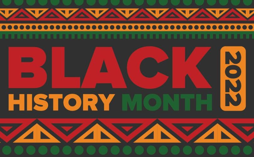 Banner of Black History Month