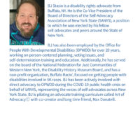 BJ Stasio, Inductee for the Class of 2021 of the Disability Mentoring Hall of Fame
