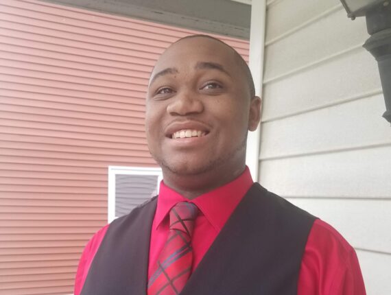 Brian Barrows, Denny's Hungry for Education scholarship winner