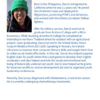 Darryl Sanchez, Inductee for the Class of 2021 of the Disability Mentoring Hall of Fame
