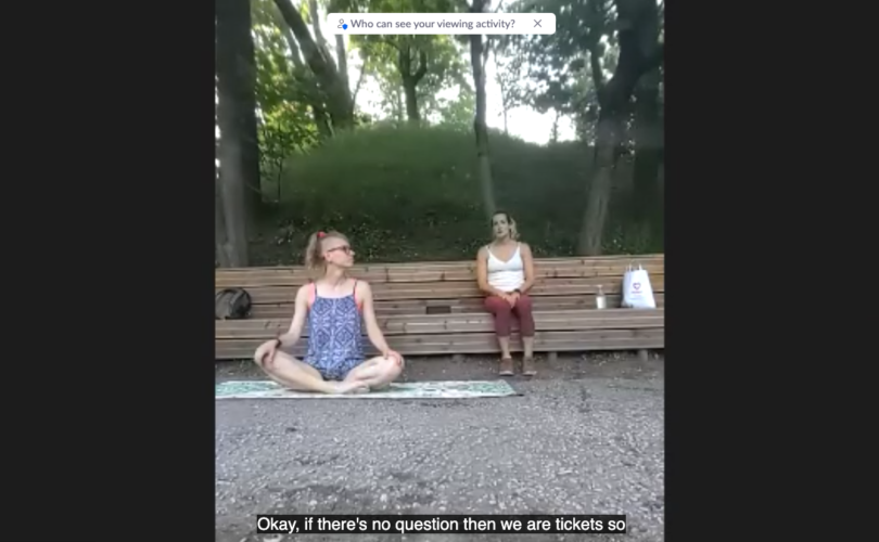Yoga exercise