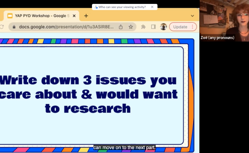 Issues you care about and want to research